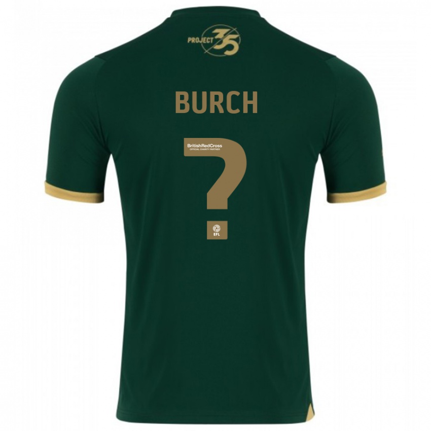 Kinder Kian Burch #0 Grün Heimtrikot Trikot 2023/24 T-Shirt Schweiz