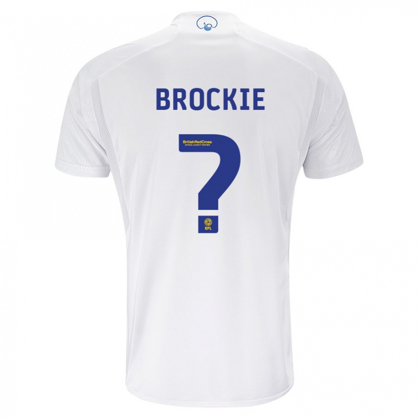 Kinder Devon Brockie #0 Weiß Heimtrikot Trikot 2023/24 T-Shirt Schweiz