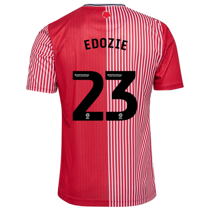 Kinder Samuel Edozie #23 Rot Heimtrikot Trikot 2023/24 T-Shirt Schweiz