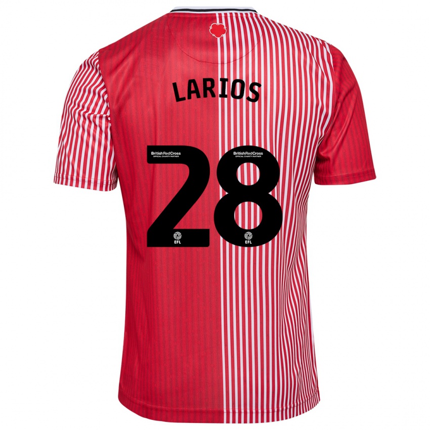 Kinder Juan Larios #28 Rot Heimtrikot Trikot 2023/24 T-Shirt Schweiz