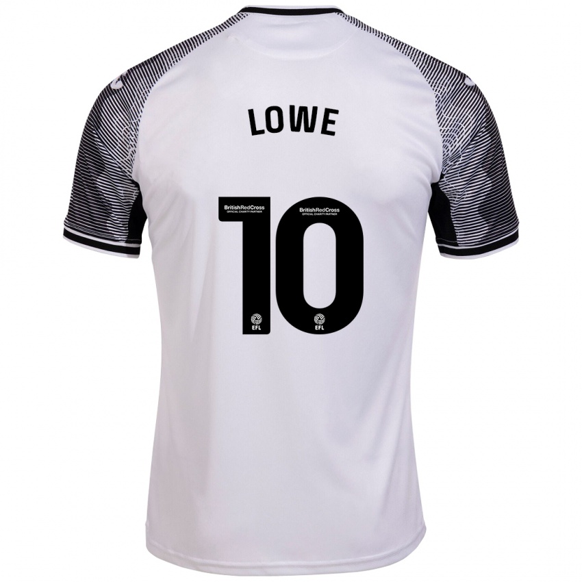 Kinder Jamal Lowe #10 Weiß Heimtrikot Trikot 2023/24 T-Shirt Schweiz