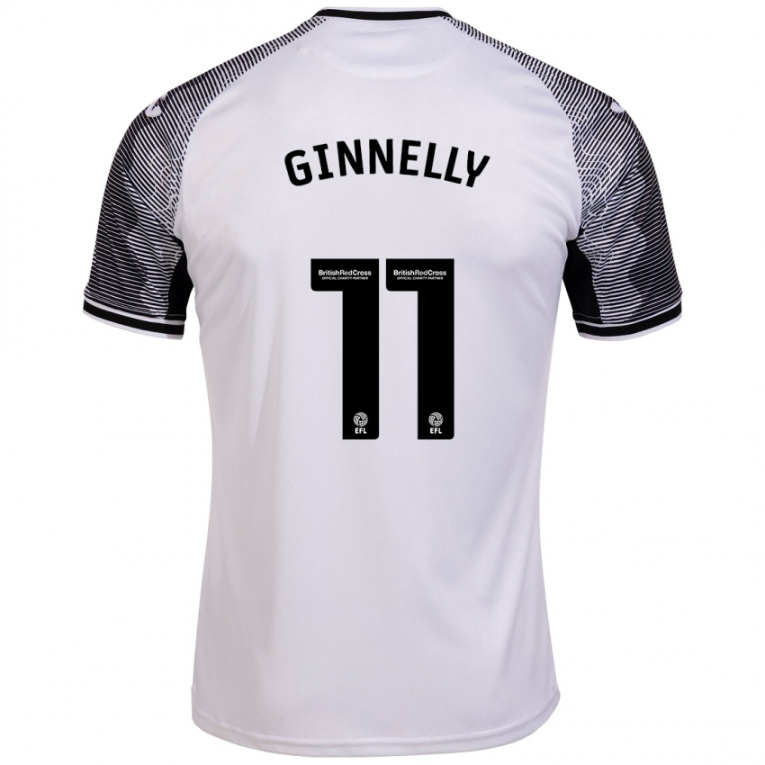 Kinder Josh Ginnelly #11 Weiß Heimtrikot Trikot 2023/24 T-Shirt Schweiz