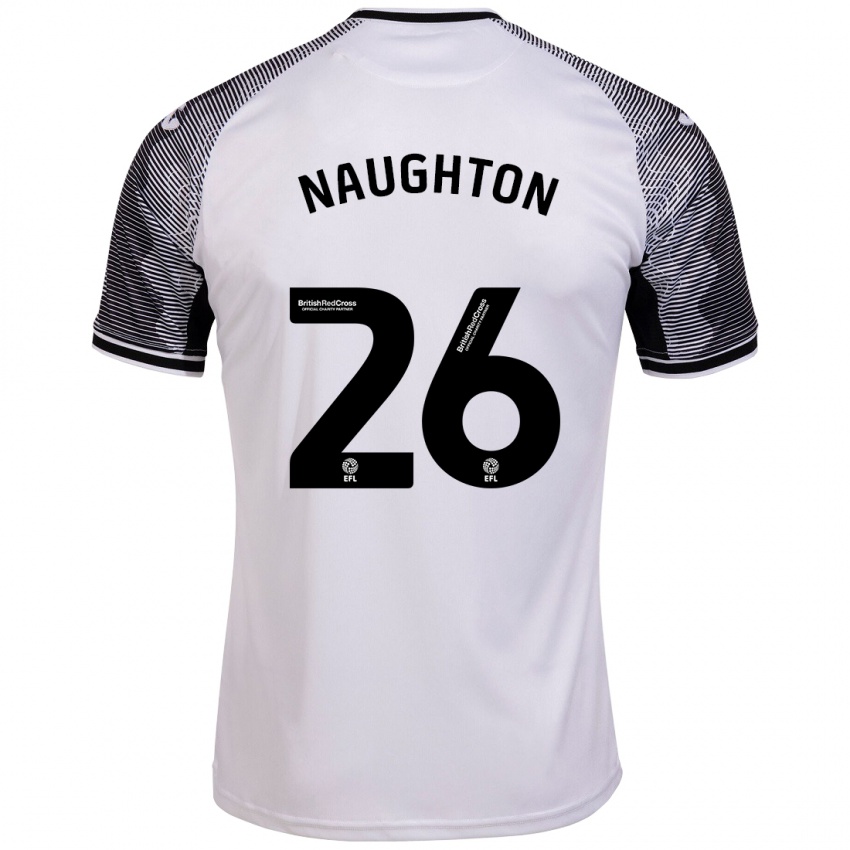 Kinder Kyle Naughton #26 Weiß Heimtrikot Trikot 2023/24 T-Shirt Schweiz