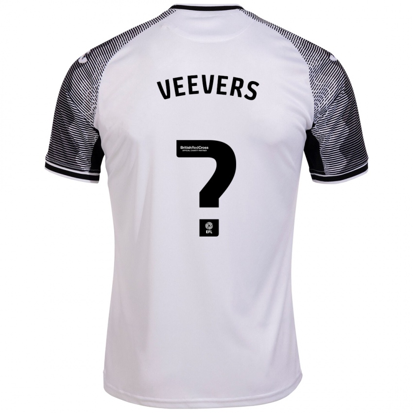 Kinder Charlie Veevers #0 Weiß Heimtrikot Trikot 2023/24 T-Shirt Schweiz