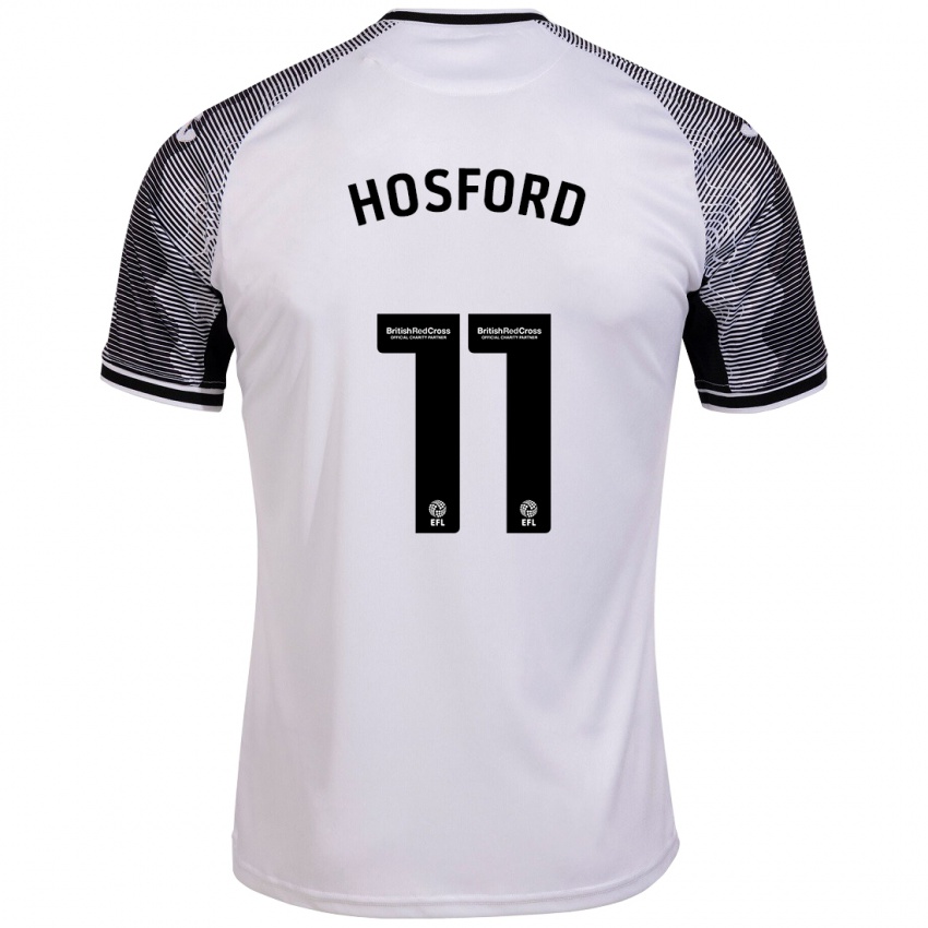 Kinder Katy Hosford #11 Weiß Heimtrikot Trikot 2023/24 T-Shirt Schweiz