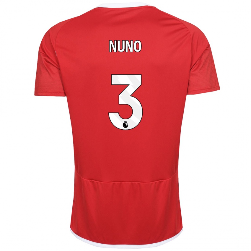 Kinder Nuno Tavares #3 Rot Heimtrikot Trikot 2023/24 T-Shirt Schweiz