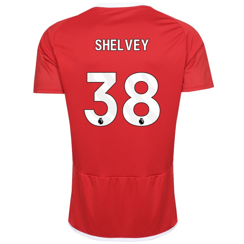 Kinder George Shelvey #38 Rot Heimtrikot Trikot 2023/24 T-Shirt Schweiz