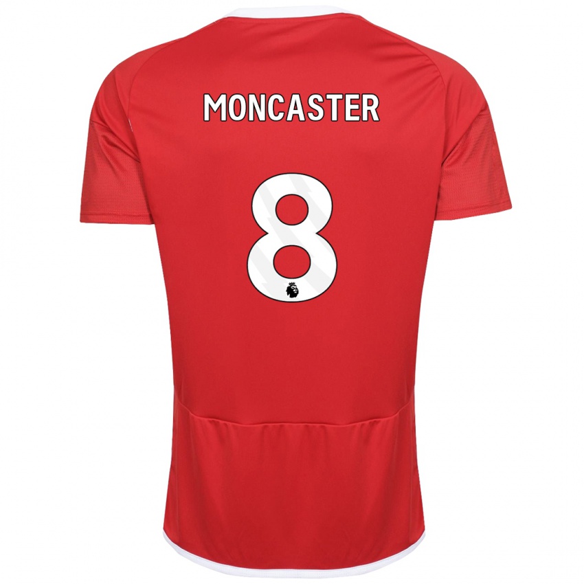 Kinder Mai Moncaster #8 Rot Heimtrikot Trikot 2023/24 T-Shirt Schweiz