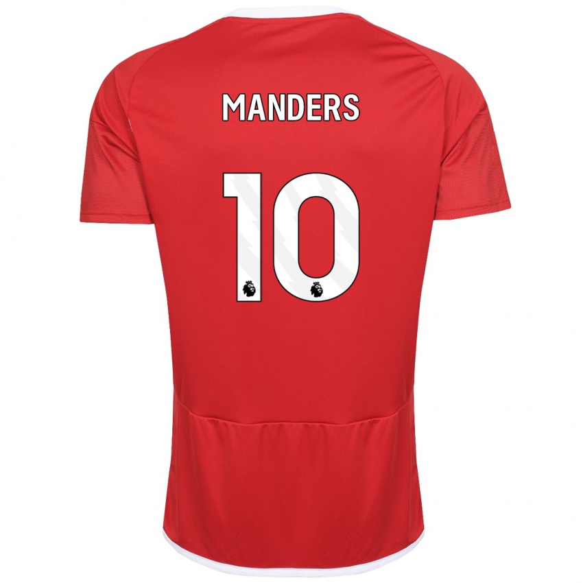 Kinder Holly Manders #10 Rot Heimtrikot Trikot 2023/24 T-Shirt Schweiz