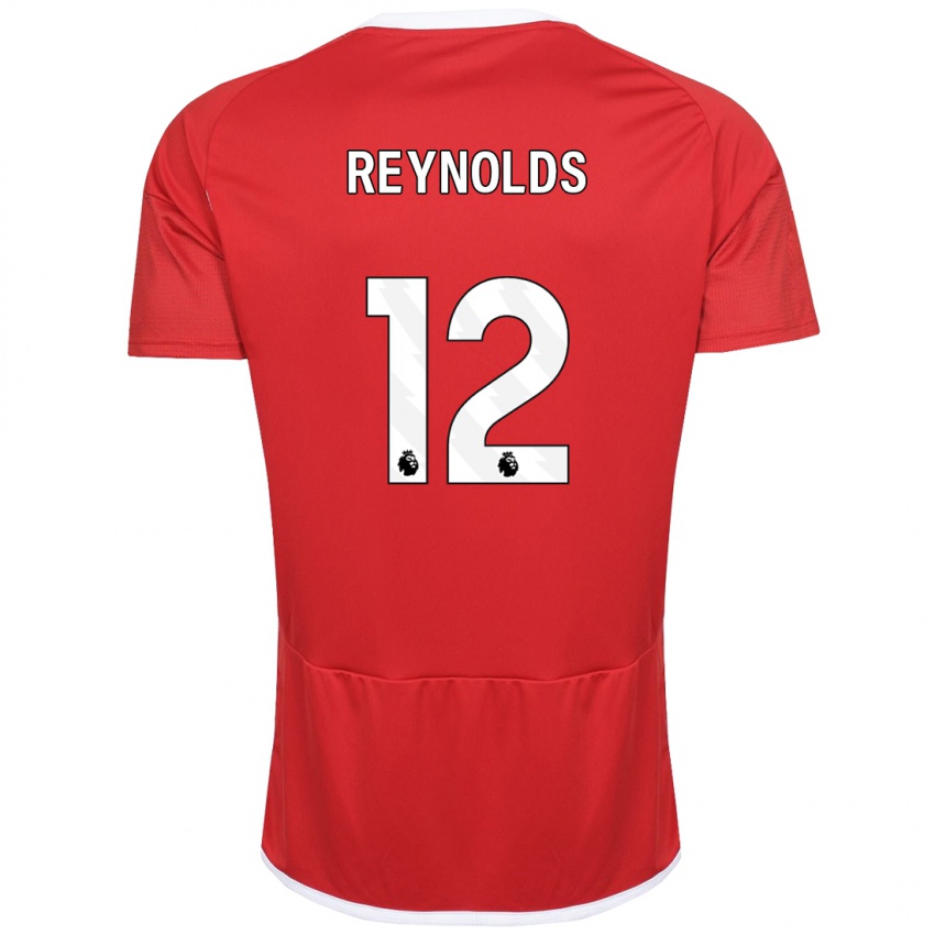 Kinder Niamh Reynolds #12 Rot Heimtrikot Trikot 2023/24 T-Shirt Schweiz