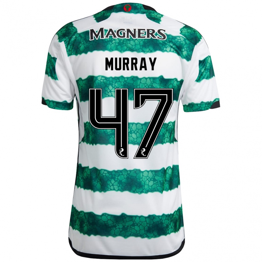 Kinder Dane Murray #47 Grün Heimtrikot Trikot 2023/24 T-Shirt Schweiz