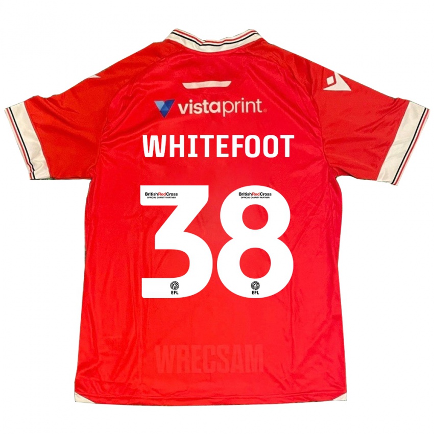 Kinder Lily Whitefoot #38 Rot Heimtrikot Trikot 2023/24 T-Shirt Schweiz