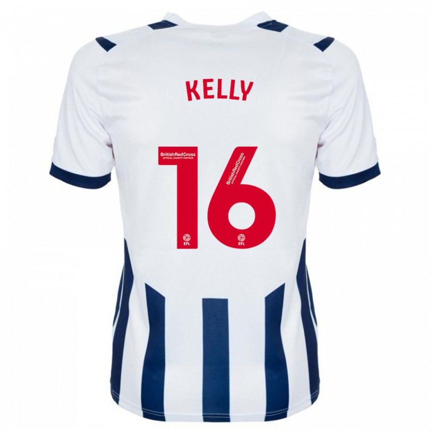 Kinder Martin Kelly #16 Weiß Heimtrikot Trikot 2023/24 T-Shirt Schweiz