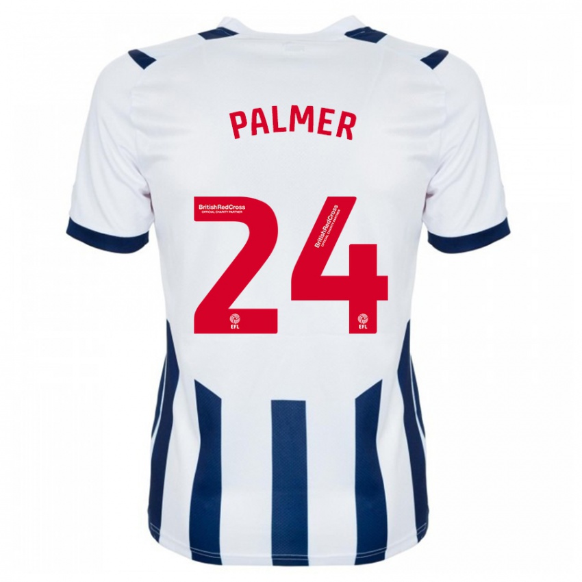 Kinder Alex Palmer #24 Weiß Heimtrikot Trikot 2023/24 T-Shirt Schweiz