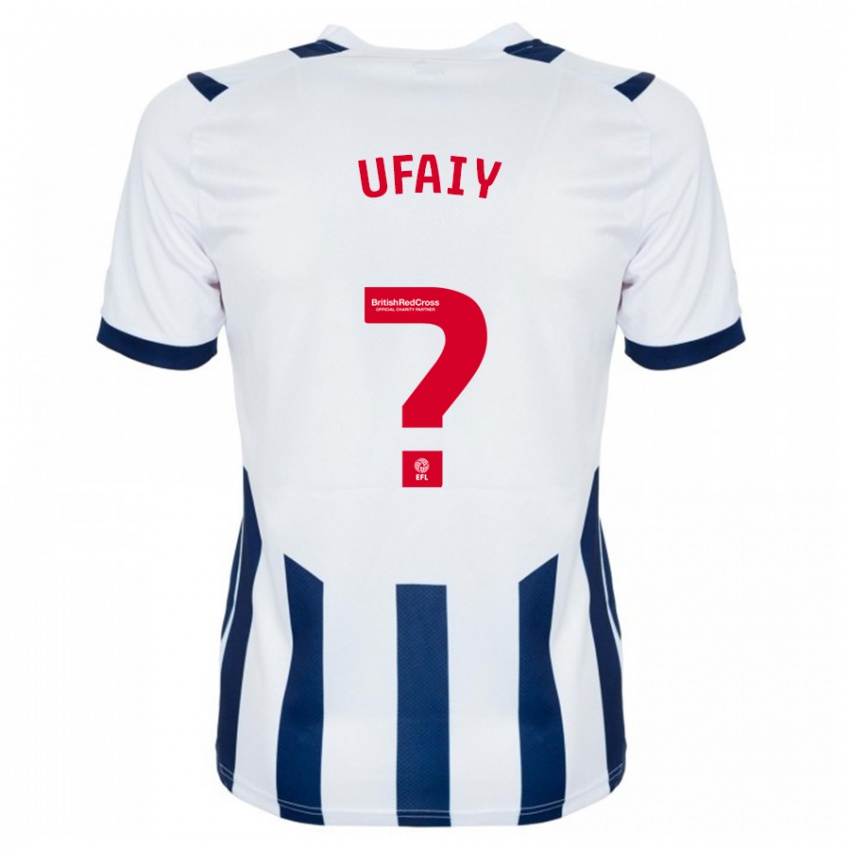 Kinder Kevin Ufaiy #0 Weiß Heimtrikot Trikot 2023/24 T-Shirt Schweiz