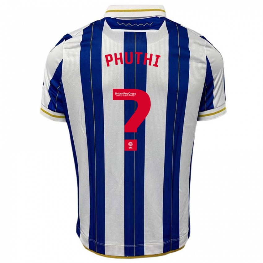 Kinder Joey Phuthi #0 Blau Weiss Heimtrikot Trikot 2023/24 T-Shirt Schweiz