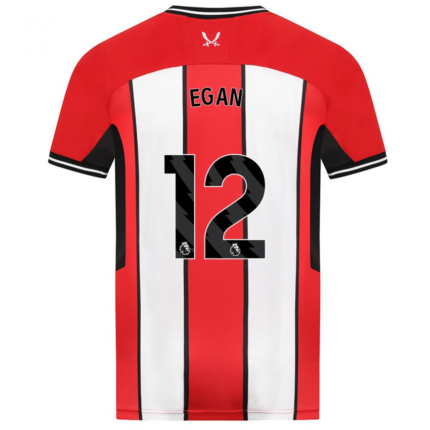 Kinder John Egan #12 Rot Heimtrikot Trikot 2023/24 T-Shirt Schweiz