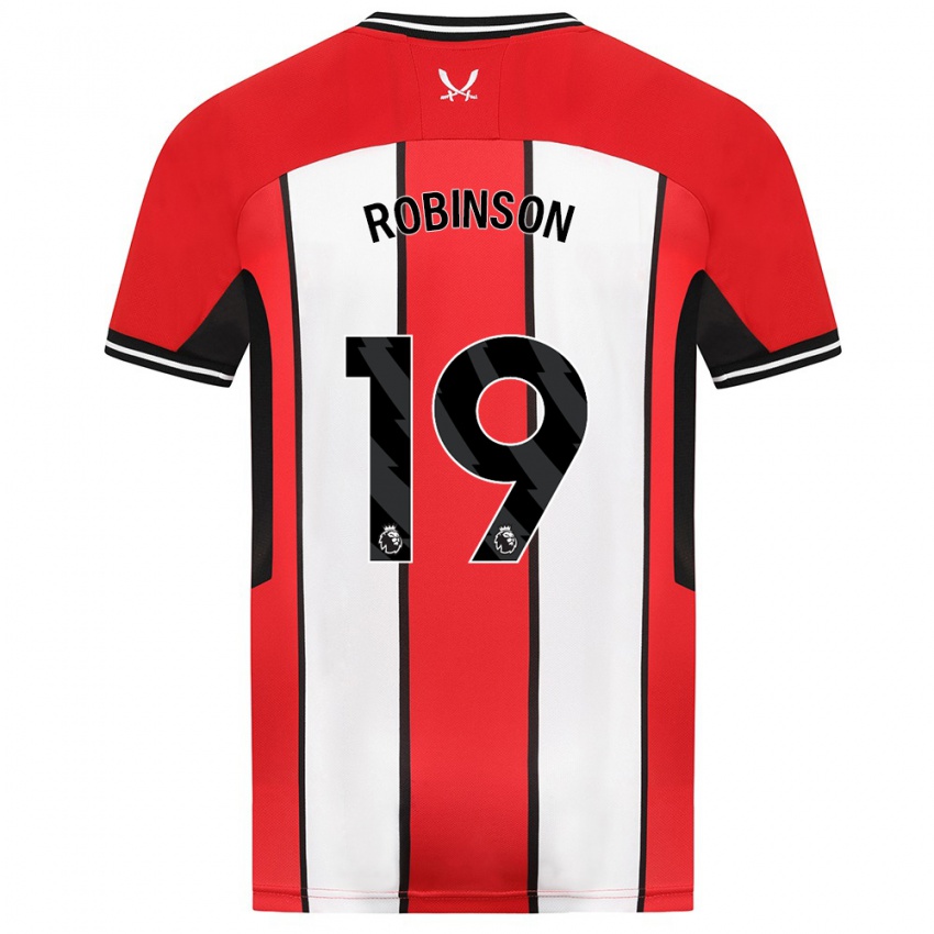 Kinder Jack Robinson #19 Rot Heimtrikot Trikot 2023/24 T-Shirt Schweiz