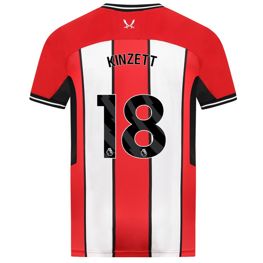 Kinder Ella Kinzett #18 Rot Heimtrikot Trikot 2023/24 T-Shirt Schweiz