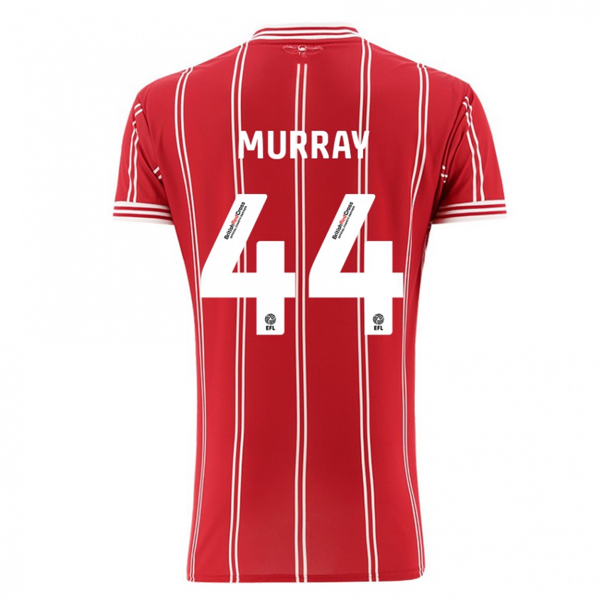 Kinder Satara Murray #44 Rot Heimtrikot Trikot 2023/24 T-Shirt Schweiz