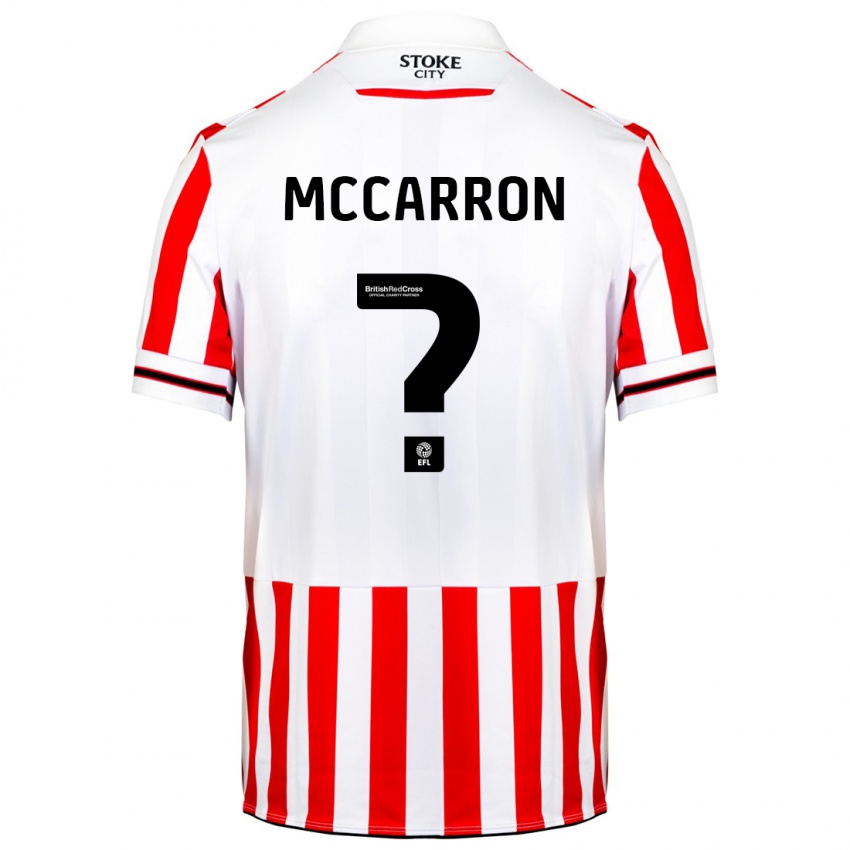 Kinder Liam Mccarron #0 Rot-Weiss Heimtrikot Trikot 2023/24 T-Shirt Schweiz