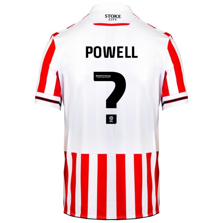 Kinder Owen Powell #0 Rot-Weiss Heimtrikot Trikot 2023/24 T-Shirt Schweiz