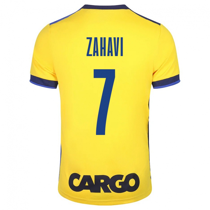 Kinder Eran Zahavi #7 Gelb Heimtrikot Trikot 2023/24 T-Shirt Schweiz