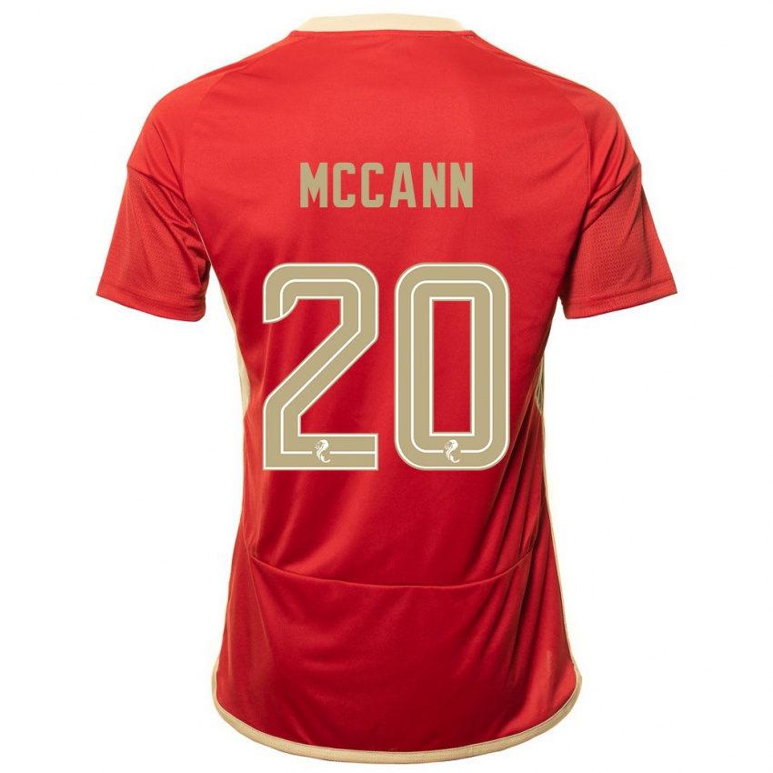 Kinder Annalisa Mccann #20 Rot Heimtrikot Trikot 2023/24 T-Shirt Schweiz