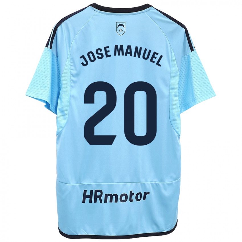 Kinder José Manuel Arnáiz #20 Blau Auswärtstrikot Trikot 2023/24 T-Shirt Schweiz