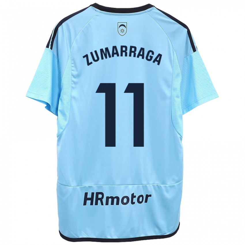 Kinder Aitana Zumárraga Garde #11 Blau Auswärtstrikot Trikot 2023/24 T-Shirt Schweiz