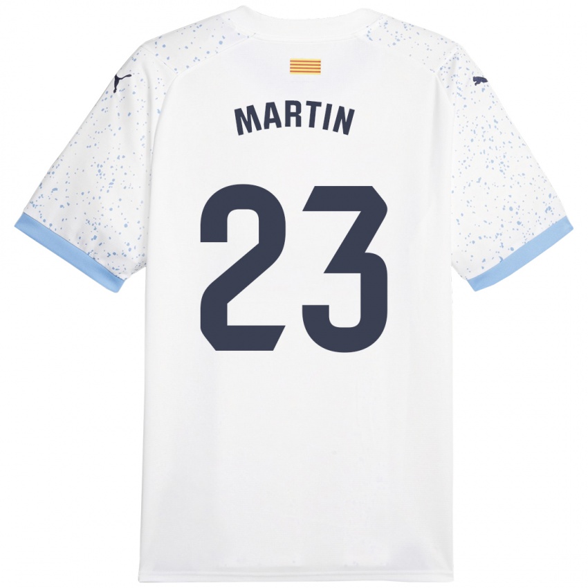 Kinder Iván Martín #23 Weiß Auswärtstrikot Trikot 2023/24 T-Shirt Schweiz