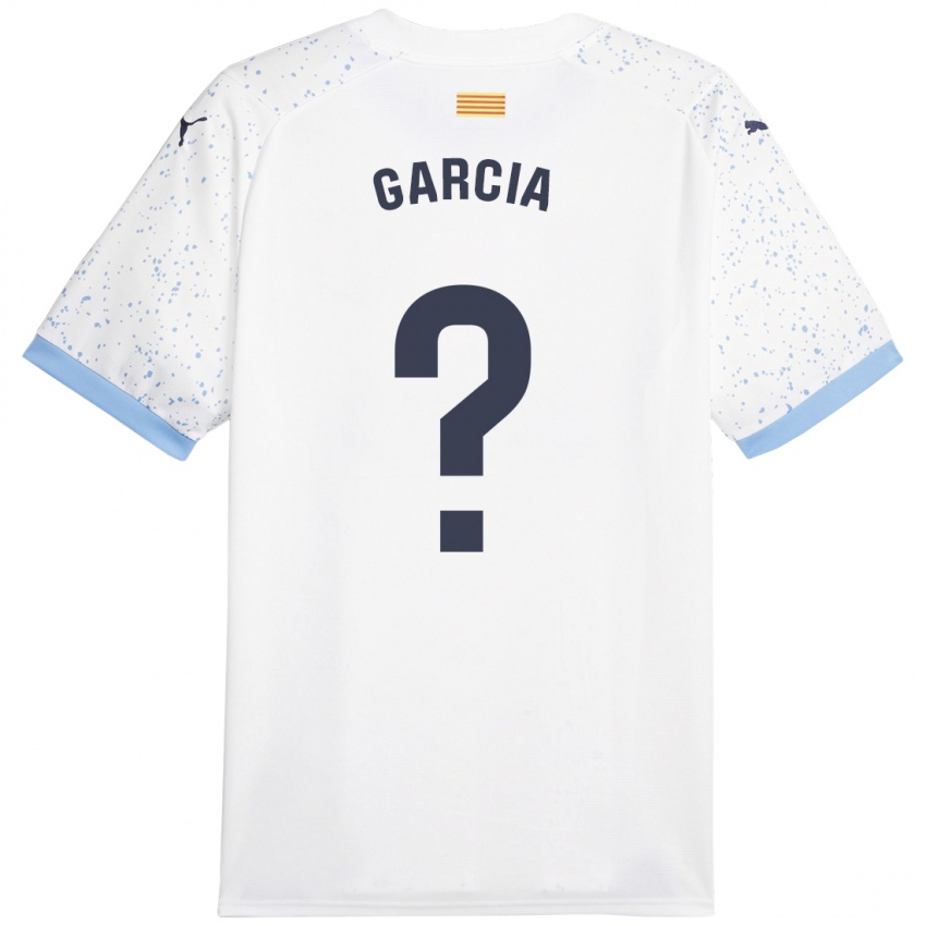 Kinder Hugo García #0 Weiß Auswärtstrikot Trikot 2023/24 T-Shirt Schweiz