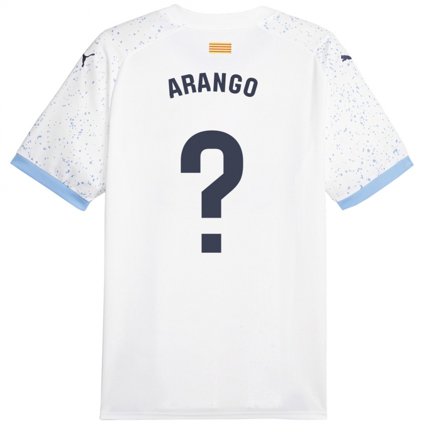 Kinder Juan Arango #0 Weiß Auswärtstrikot Trikot 2023/24 T-Shirt Schweiz