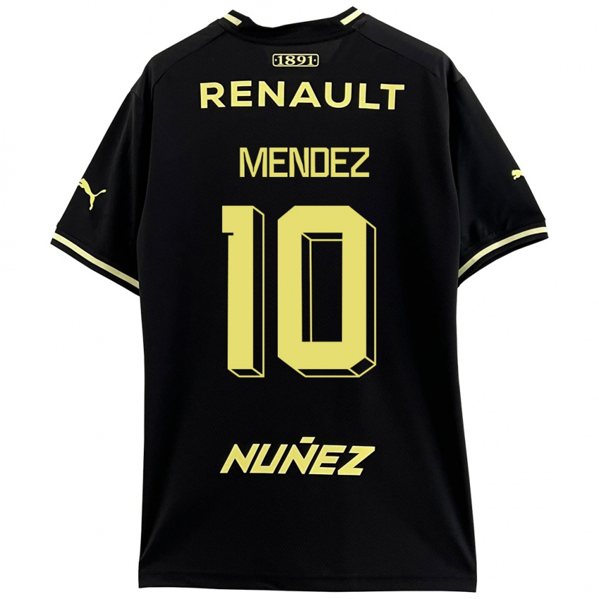 Kinder Kevin Méndez #10 Schwarz Auswärtstrikot Trikot 2023/24 T-Shirt Schweiz