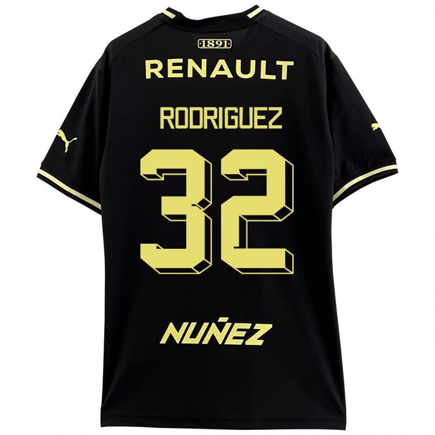 Kinder Randall Rodríguez #32 Schwarz Auswärtstrikot Trikot 2023/24 T-Shirt Schweiz