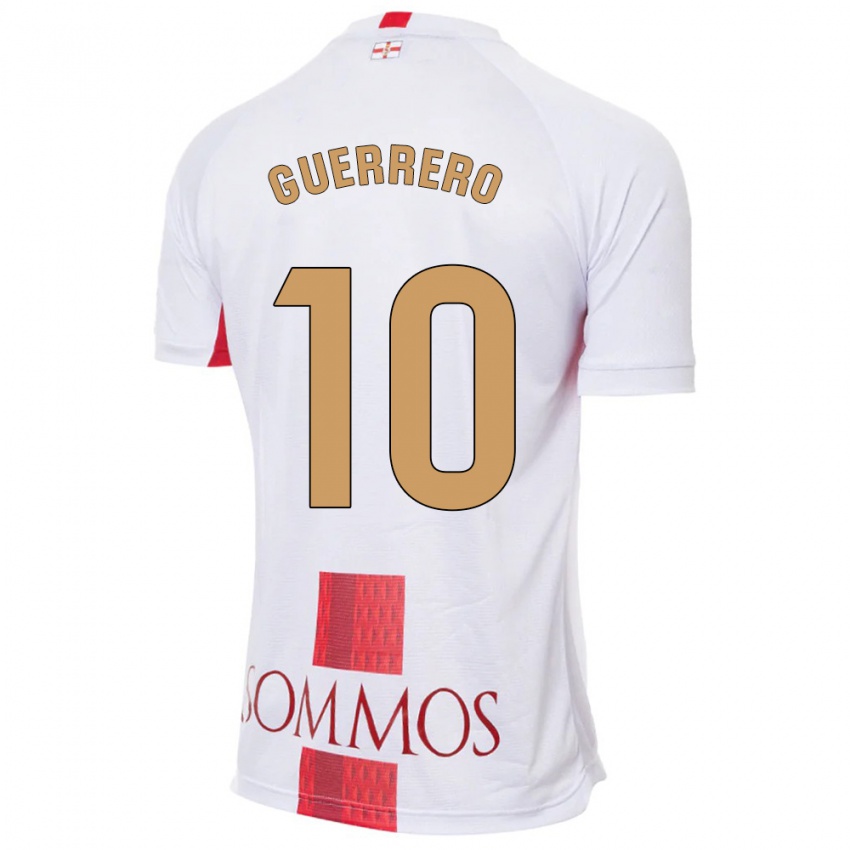 Kinder Fernando Guerrero #10 Weiß Auswärtstrikot Trikot 2023/24 T-Shirt Schweiz