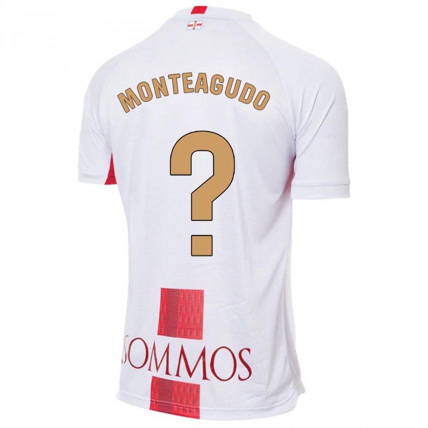 Kinder Miguel Monteagudo #0 Weiß Auswärtstrikot Trikot 2023/24 T-Shirt Schweiz