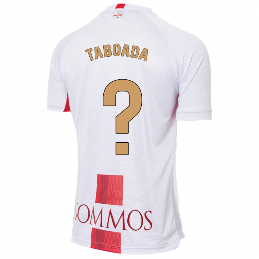 Kinder Héctor Taboada #0 Weiß Auswärtstrikot Trikot 2023/24 T-Shirt Schweiz