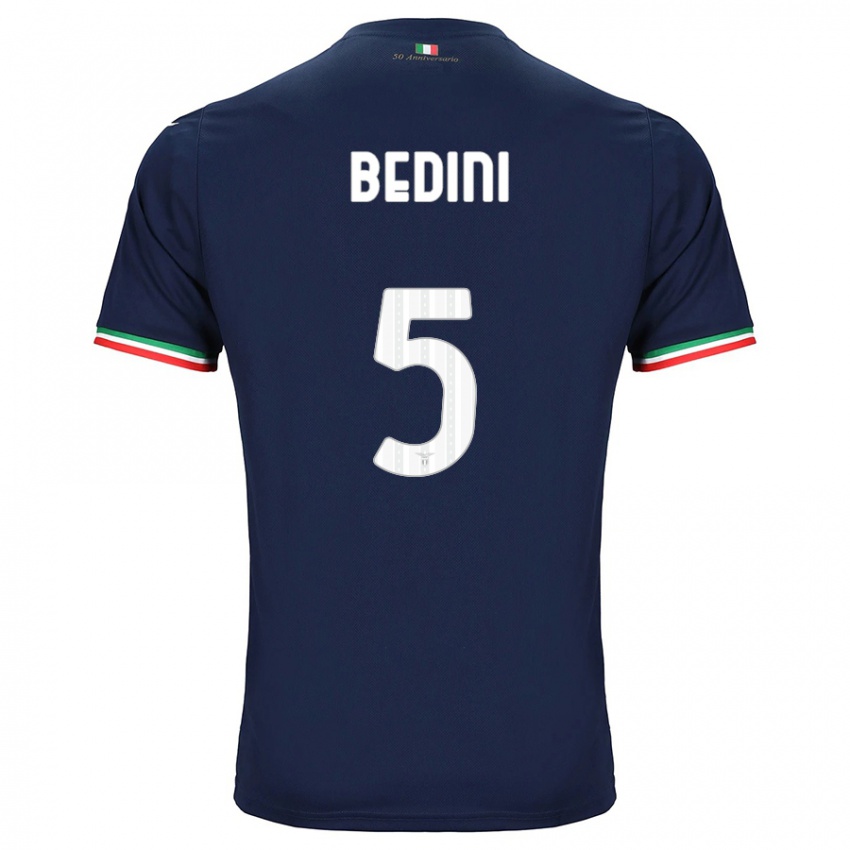 Kinder Filippo Bedini #5 Marine Auswärtstrikot Trikot 2023/24 T-Shirt Schweiz