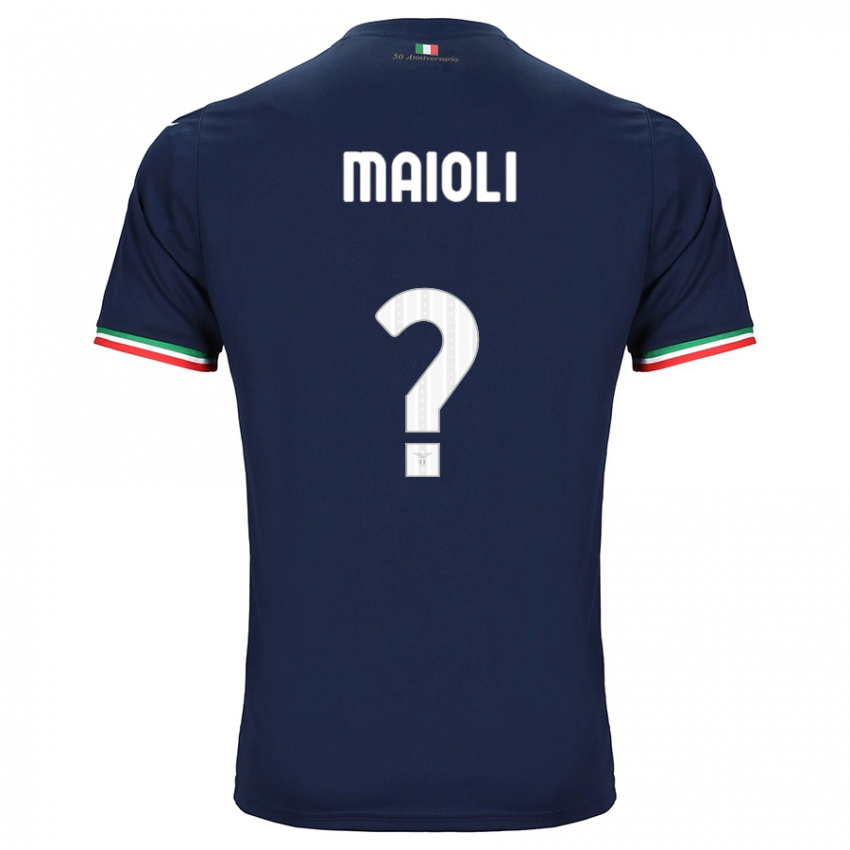 Kinder Francesco Maioli #0 Marine Auswärtstrikot Trikot 2023/24 T-Shirt Schweiz