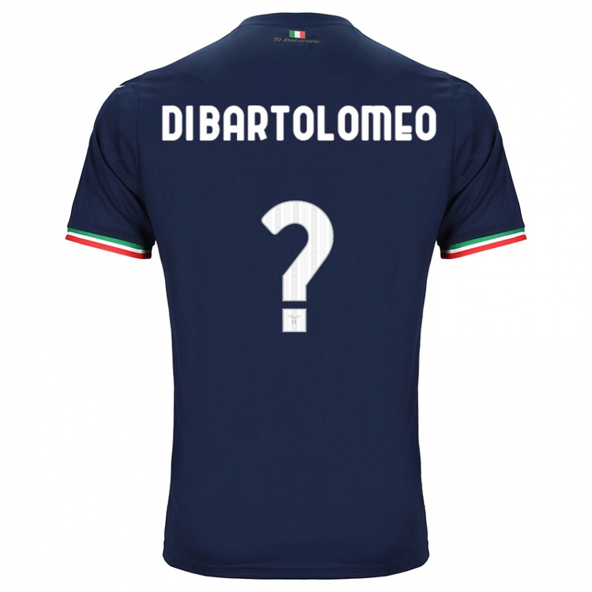 Kinder Damiano Di Bartolomeo #0 Marine Auswärtstrikot Trikot 2023/24 T-Shirt Schweiz