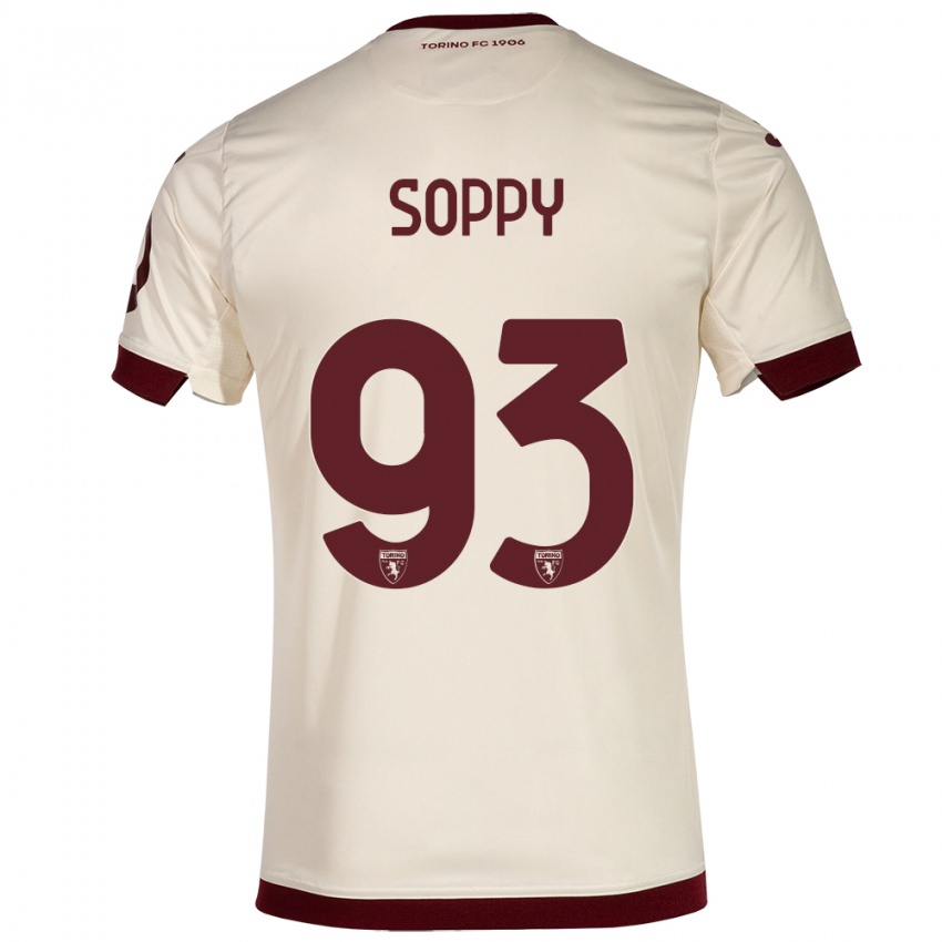 Kinder Brandon Soppy #93 Sekt Auswärtstrikot Trikot 2023/24 T-Shirt Schweiz