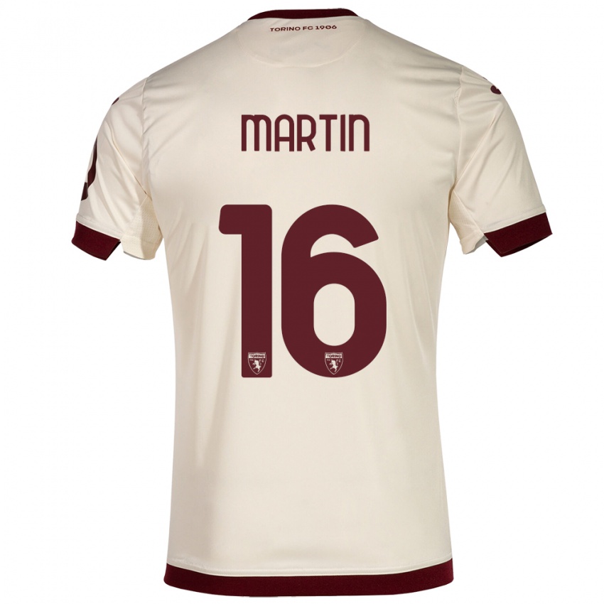 Kinder Francesca Martin #16 Sekt Auswärtstrikot Trikot 2023/24 T-Shirt Schweiz