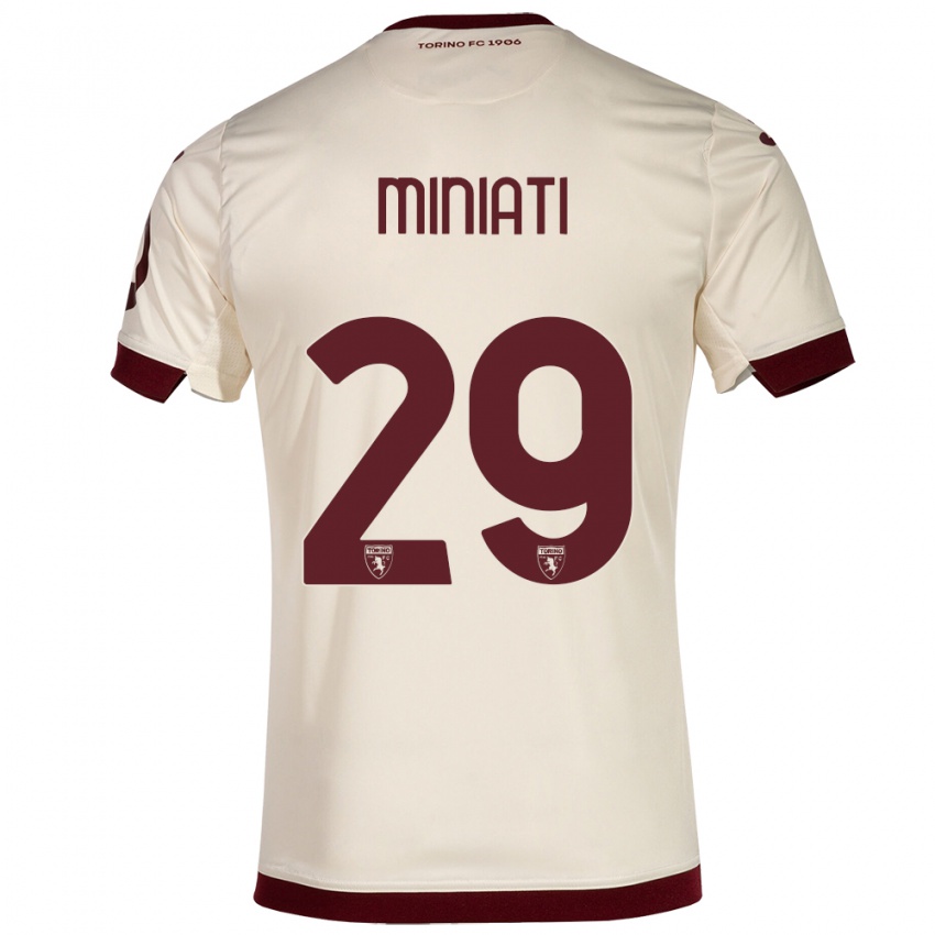 Kinder Elisa Miniati #29 Sekt Auswärtstrikot Trikot 2023/24 T-Shirt Schweiz