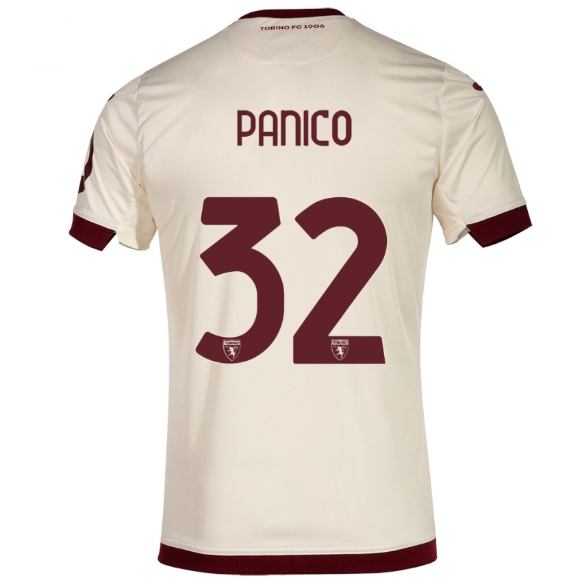 Kinder Patrizia Panico #32 Sekt Auswärtstrikot Trikot 2023/24 T-Shirt Schweiz