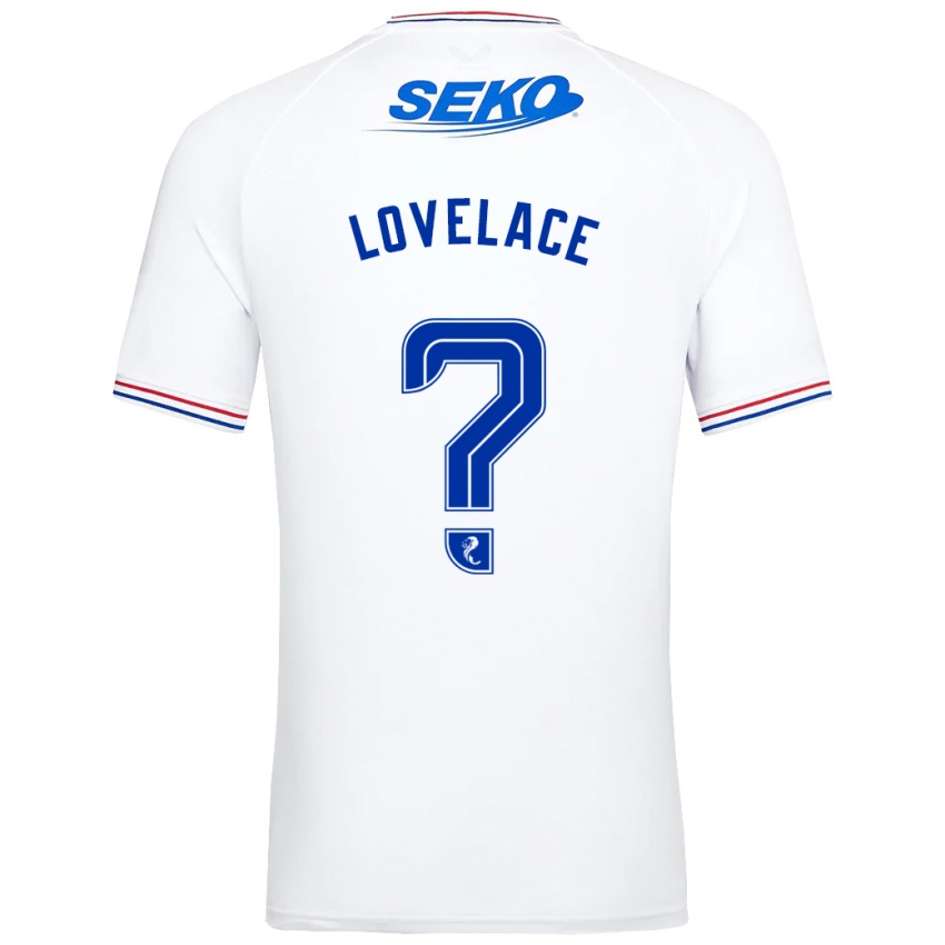 Kinder Zak Lovelace #0 Weiß Auswärtstrikot Trikot 2023/24 T-Shirt Schweiz