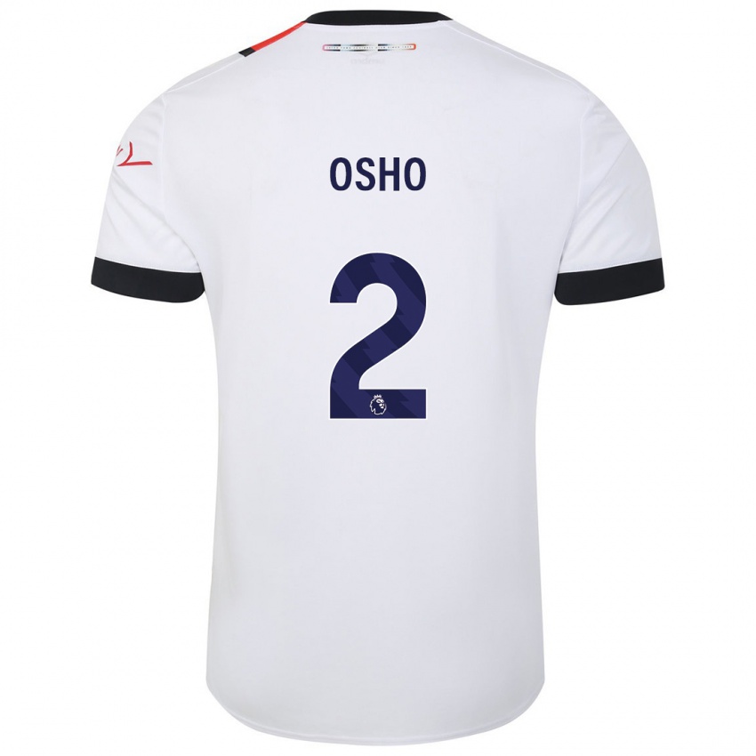 Kinder Gabriel Osho #2 Weiß Auswärtstrikot Trikot 2023/24 T-Shirt Schweiz