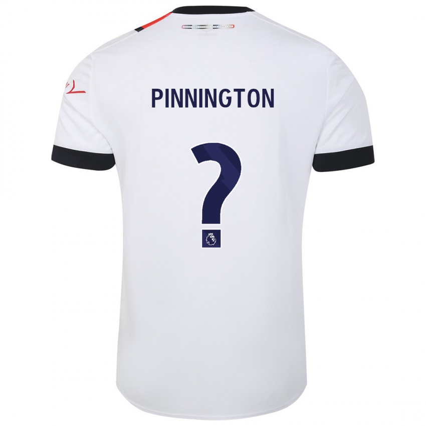 Kinder Jacob Pinnington #0 Weiß Auswärtstrikot Trikot 2023/24 T-Shirt Schweiz