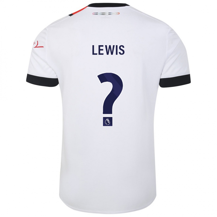 Kinder Millar Matthews-Lewis #0 Weiß Auswärtstrikot Trikot 2023/24 T-Shirt Schweiz