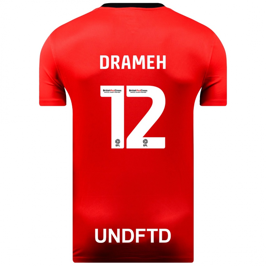 Kinder Cody Drameh #12 Rot Auswärtstrikot Trikot 2023/24 T-Shirt Schweiz